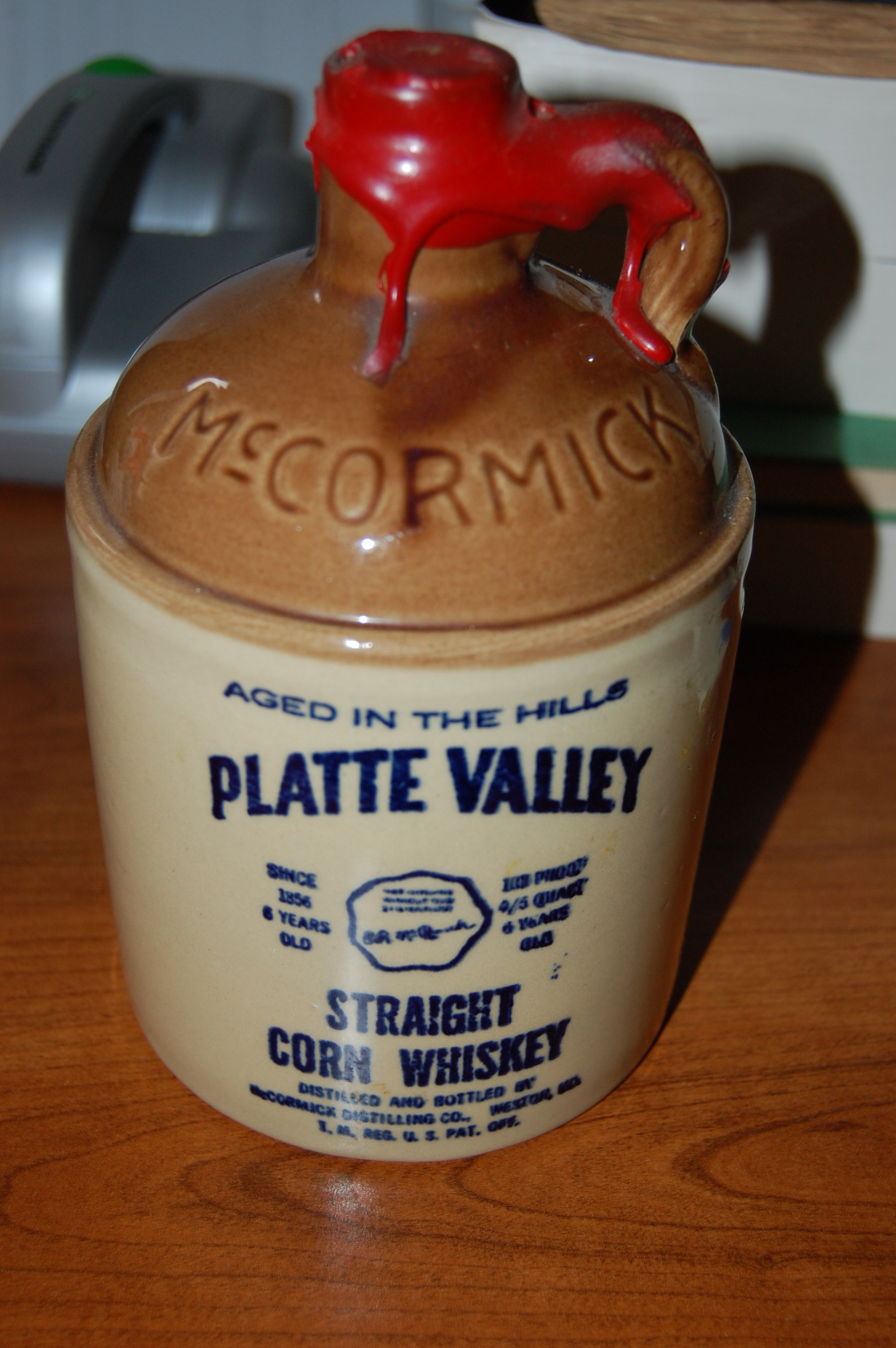 McCormick Corn Whiskey JUG InstAppraisal